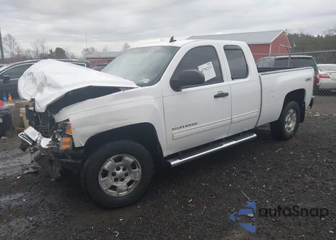 2012 Chevrolet Silverado 1500 Lt из США, поврежденный, VIN 1GCRKSE7XCZ137241